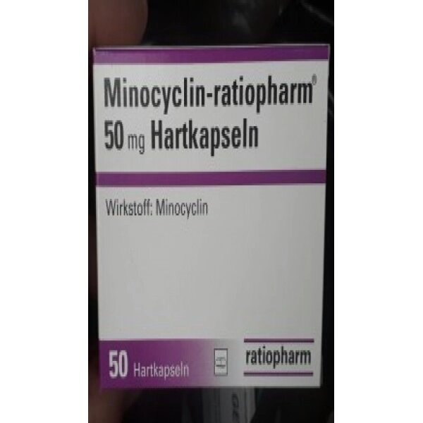 Миноциклин MINOCYCLIN 50 MG 100 шт от компании Deutsche Medizin - фото 1