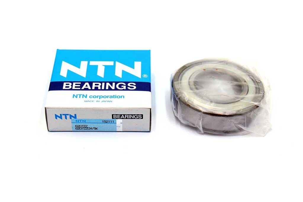 Подшипник NTN 6207 ZZ (80207) 35*72*17мм - Алматы