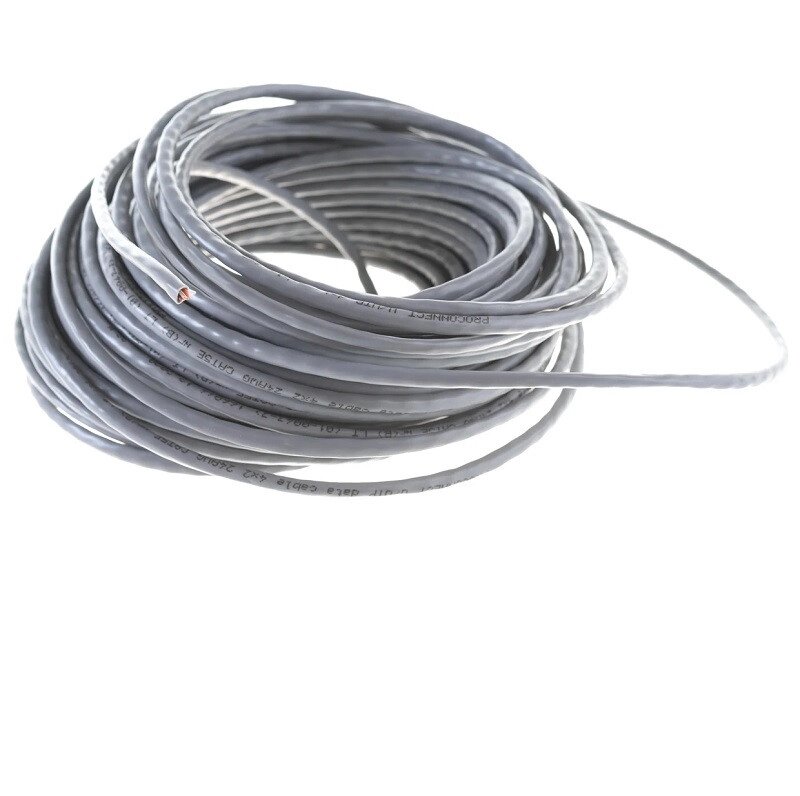 Кабель витая пара Proconnect Indoor 01-0043-3-50 U/UTP CCA CAT 5e PVC 4PR омедненный серый 50 м - сравнение