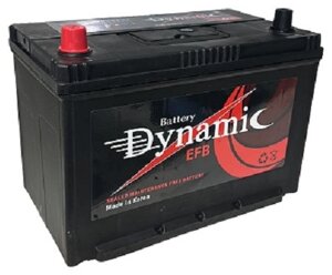Аккумулятор dynamic EFB T110R 85 ач прямая (азиатский тип) START-STOP
