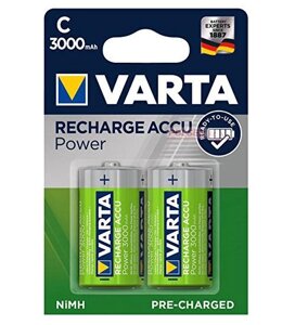 Аккумуляторы Varta C (HR14), Power Accu NiMH (R2U)