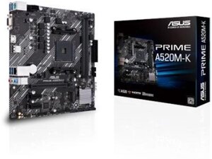ASUS PRIME A520M-K sam4 A520 2xddr4 HDMI-VGA matx