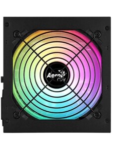 Блок питания ATX 650W aerocool KCAS plus gold 650W RGB