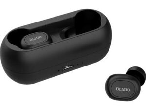 Bluetooth гарнитура Olmio TWE-02, черный