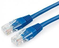 Cable Patch cord UTP 5e-Cat 0.25 m Cablexpert PP10-0.25M/B, синий