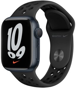 Часы Apple Watch 7 41 Black Nike