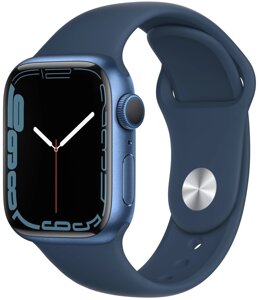 Часы Apple Watch 7 45 Blue