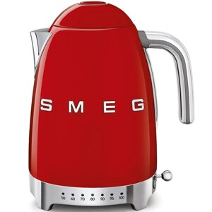 Чайник электрический с терморегулятором Smeg KLF04RDEU красный