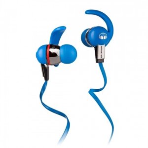 Гарнитура Monster iSport Immersion, 1.2m, Blue, for iPod/iPhone/iPad