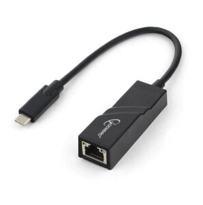 Gembird A-CM-LAN-01 USB type-C - RJ-45 0.15 м