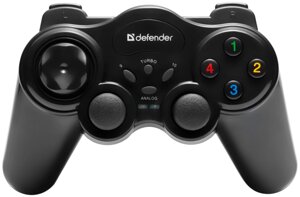 Геймпад Defender Game Master Wireless, беспроводной, черный