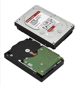 HDD SATA 10000 GB western digital red pro WD102KFBX, 7200rpm, 256MB cache, SATA 6 gb/s