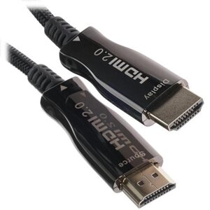 Кабель cablexpert HDMI - HDMI, CCBP-HDMI-AOC-80M 80 м черный
