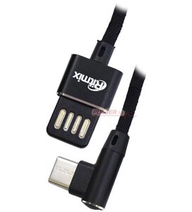 Кабель USB, Ritmix RCC-438 1.0м, Черный