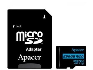 Карта памяти apacer micro SDXC AP256GMCSX10U7-R 256gb