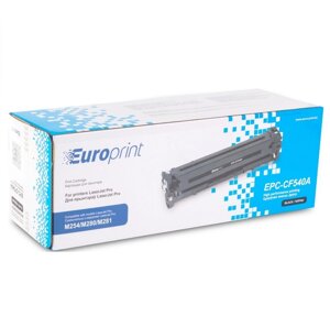 Картридж Europrint EPC-CF540A Чёрный Для принтеров HP Color LaserJet Pro