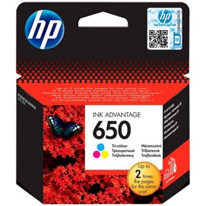 Картридж HP CZ102AE (650 ) Tri-colour Ink Cartridge
