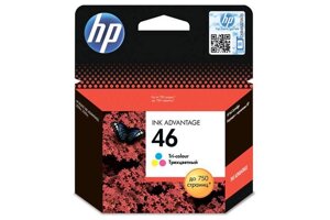 Картридж HP CZ638AE (46 ) Tri-color Ink Advantage Cartridge