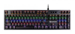 Клавиатура A4Tech Bloody B760, Black-Grey, Multimedia, Gaming, Backlight, LK Green Switch, USB