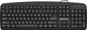 Клавиатура Defender Office HB-910 черная