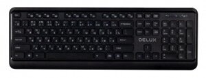 Клавиатура Delux DLK-1900OGB Черный