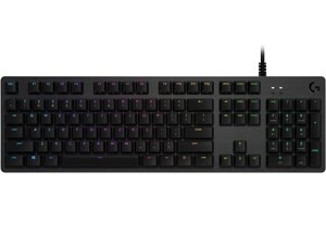 Клавиатура Logitech G512 Carbon, Wired, Gaming, Multimedia, RGB-Backlight, USB