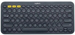 Клавиатура Logitech K380, серый, Bluetooth