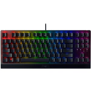 Клавиатура Razer BlackWidow V3 Tenkeyless, Black, Gaming, Multimedia, Green Switch, RGB-Backlight