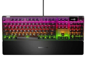 Клавиатура SteelSeries Apex 7, Black, USB, Brown Tactile, Backlight