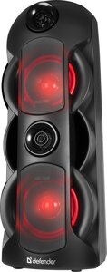 Колонки Defender G78 (2.0) - Black-Red, 70Вт RMS, 40Hz-20kHz, USB, AUX, microSD, FM, Bluetooth