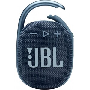Колонки JBL Clip 4 (1.0) - Blue, 5Вт, 100Hz-20kHz, 85dB, Bluetooth, USB