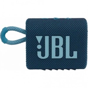 Колонки JBL GO 3 (1.0) - blue, 4.2вт, 110hz-20khz, 85db, bluetooth, USB