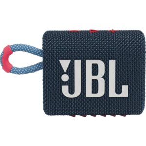 Колонки JBL GO 3 (1.0) - Blue-Pink, 4.2Вт, 110Hz-20kHz, 85dB, Bluetooth, USB