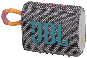 Колонки JBL GO 3 (1.0) - grey, 4.2вт, 110hz-20khz, 85db, bluetooth, USB