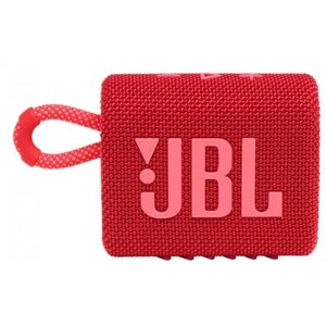 Колонки JBL GO 3 (1.0) - red, 4.2вт, 110hz-20khz, 85db, bluetooth, USB