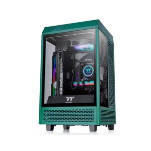 Компьютерный корпус Thermaltake The Tower 100 Racing Green без Б/П (CA-1R3-00SCWN-00)