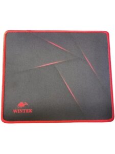 Коврик для мыши Wintek RP-01 черный-красный