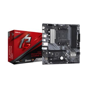 Материнская плата asrock A520M phantom gaming 4