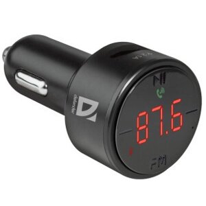 Модулятор FM defender RT-funk BT/HF, USB 2.1 A