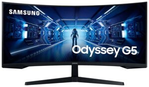 Монитор Samsung Gaming Odyssey G5 LC34G55TWWIXCI