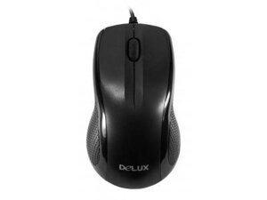 Мышь Delux DLM-388OUB черный