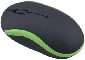 Мышь Ritmix ROM-111 черный-зеленый