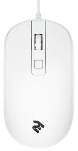 Мышка проводная USB 2е MF110, white (2E-MF110UW)