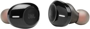 Наушники JBL Tune 120TWS, 20Hz-20kHz, 14 Om, 96 dB, BT, Black, Bluetooth гарнитура