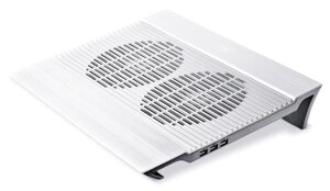 Охлаждающая подставка для ноутбука Deepcool N8, 17 серебро