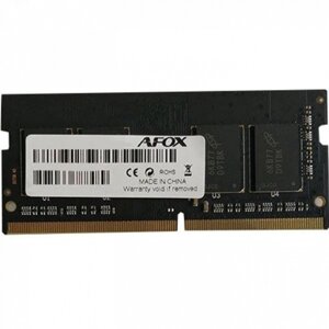 Оперативная память AFOX DDR4 2666 8GB SO-DIMM