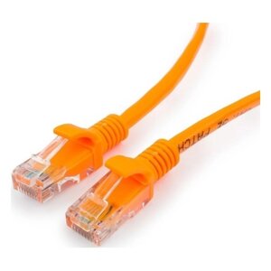 Patch cord RJ-45 5е cat Cablexpert PP12-1M/O, UTP, 1m, Orange