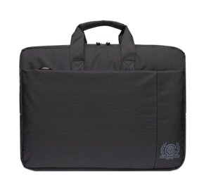 Сумка для ноутбука 15.6" Continent CC-215BK, Black, Полиэстер