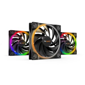 Вентилятор для компьютерного корпуса Bequiet! Light Wings 140mm PWM ARGB Triple Pack