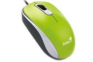 Мышь оптическая Genius DX-110, USB, Green, G5 31010116105